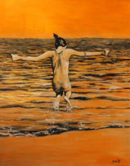 Acryl auf Leinwand der Künstlerin Simone Westphal aus Berlin und Potsdam