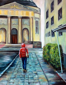 Öl auf Leinwand der Künstlerin Simone Westphal aus Berlin und Potsdam