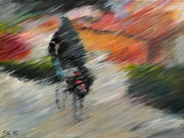 Acryl auf Leinwand der Künstlerin Simone Westphal aus Berlin und Potsdam