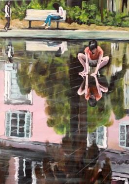 Acryl auf Leinwand der Künstlerin Simone Westphal aus Berlin und Potsdam