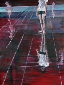 Acryl auf Leinwand der Künstlerin Simone Westphal aus Berlin und Potsdam