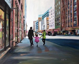 Acryl auf Leinwand der Künstlerin Simone Westphal aus Berlin und Potsdam