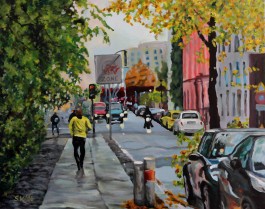 Acryl auf Leinwand der Künstlerin Simone Westphal aus Berlin und Potsdam