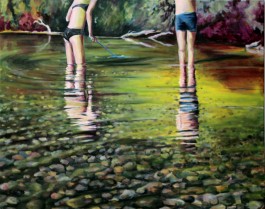 Acryl auf Leinwand der Künstlerin Simone Westphal aus Berlin und Potsdam