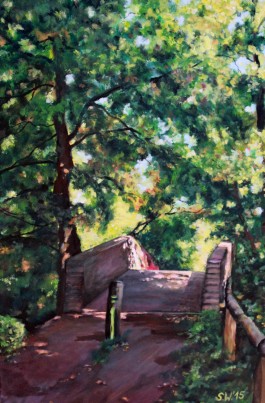 Acryl auf Leinwand der Künstlerin Simone Westphal aus Berlin und Potsdam